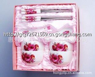 花卉白瓷碗勺筷12頭 從創(chuàng)意禮品到溫馨祝福的完美載體